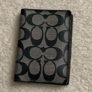 Coach passport holder